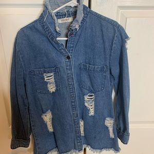 Light jean jacket